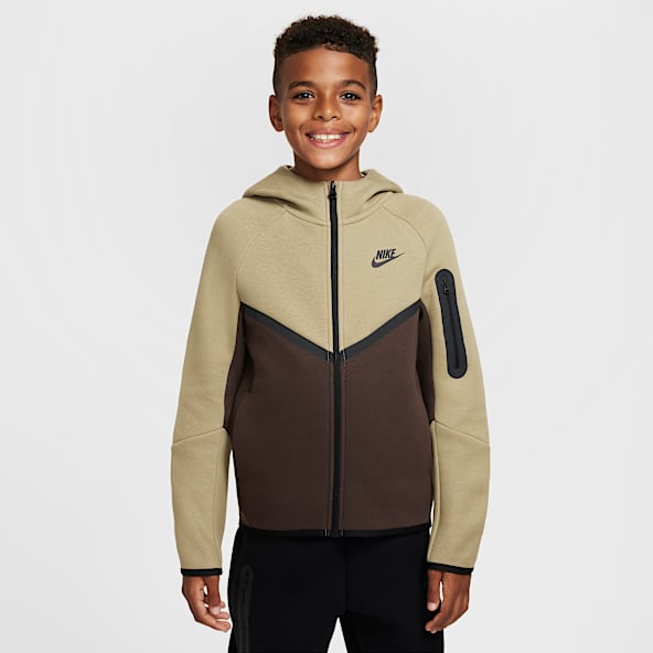 Nike felpa bambino marroni cheap